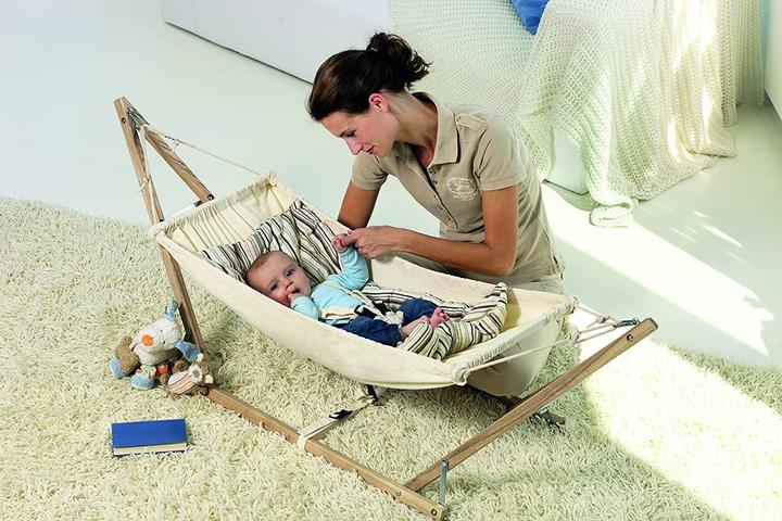 Actual product image Amazonas Hammock inlay "SUNNY" cacao beige
