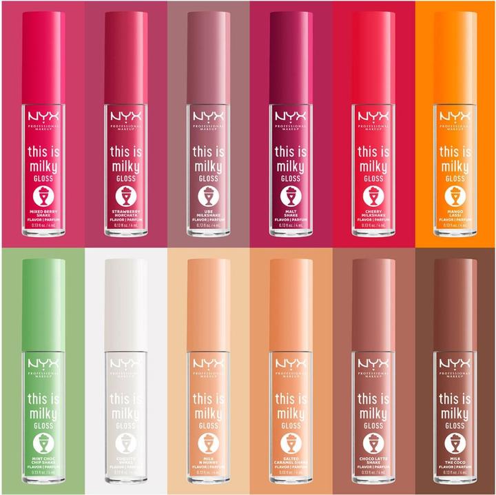 Image du produit NYX Professional Make-Up This Is Milky Gloss (9 Mixed Berry Shake)