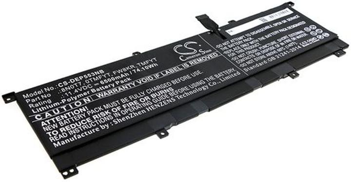 Immagine prodotto NoName Batteria per Dell Precision 5530 2-in-1 ecc.
