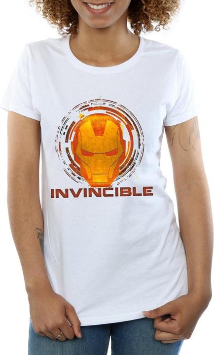 Image du produit - T-shirt IRON MAN INVINCIBLE - Femme (S)