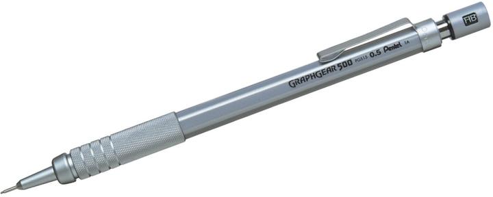 Actual product image Pentel GRAPHGEAR 500 mechanical pencil, lead thickness: 0.5 mm (0.50 mm, HB, 1 x)