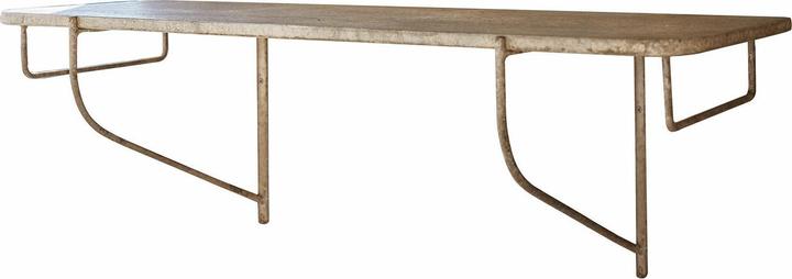 Actual product image Loberon Planter table Plancher antique beige
