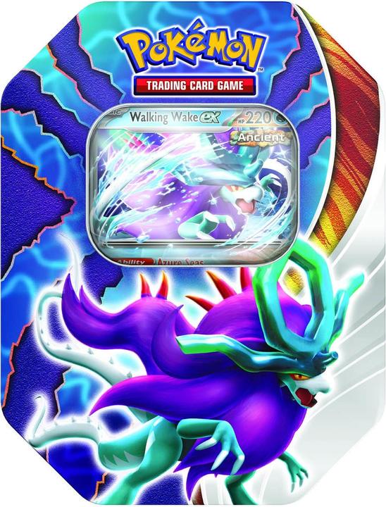 Actual product image Pokémon Paradox Clash ex Tin (English, Tin)