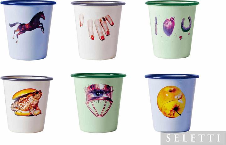 Seletti Enamel Glasses (6 x)