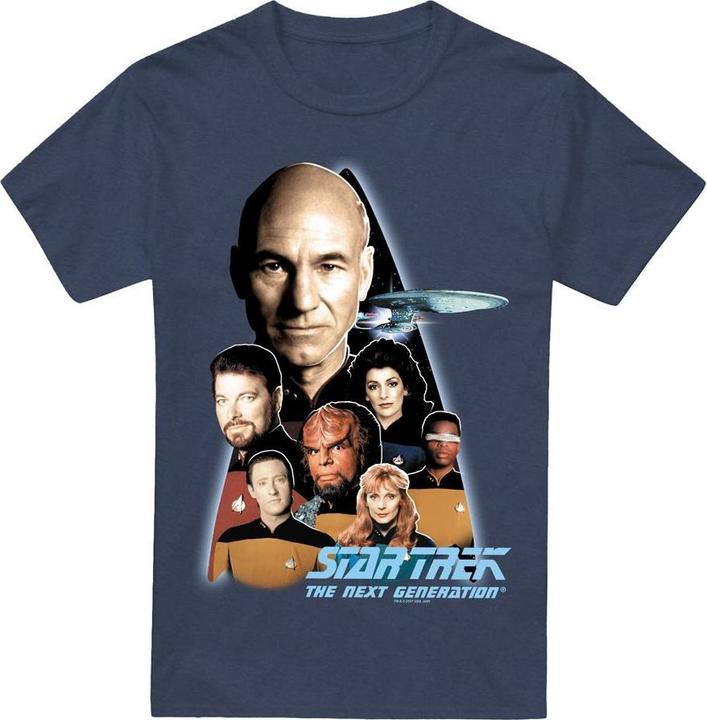 Actual product image Unisex Adult Next Generation Crew T-Shirt (L)
