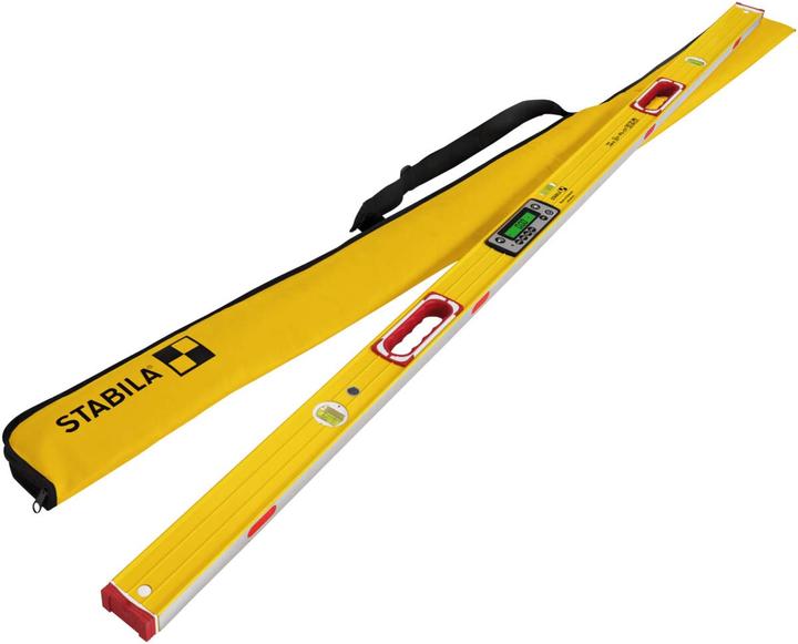 Actual product image Stabila TECH 196M DL 19820 Digital spirit level with magnet, with slip stopper, incl. bag 183cm 0 (183 cm)