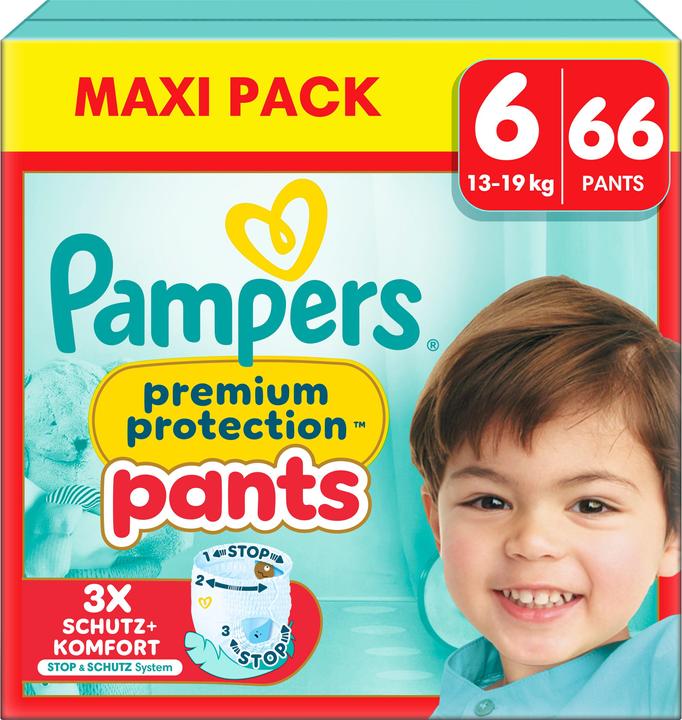 Actual product image Pampers Premium Protection Pants (Size 6, Monthly box, 66 Piece)