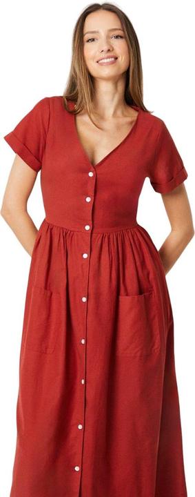 Immagine prodotto Dorothy Perkins Vestito Midi a Camicia Dettaglio Tasca Donna (36 D)