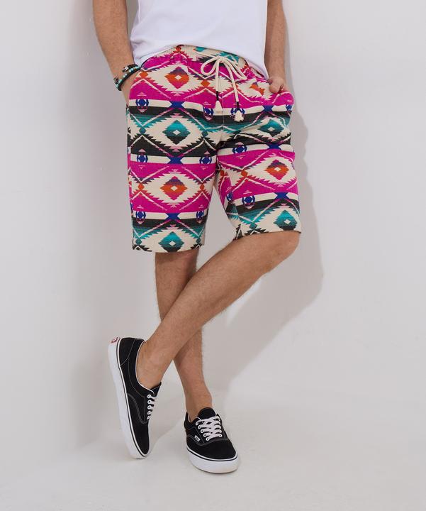 Produktbild Joe Browns Bold Aztec Print Drawerstring Shorts (46)
