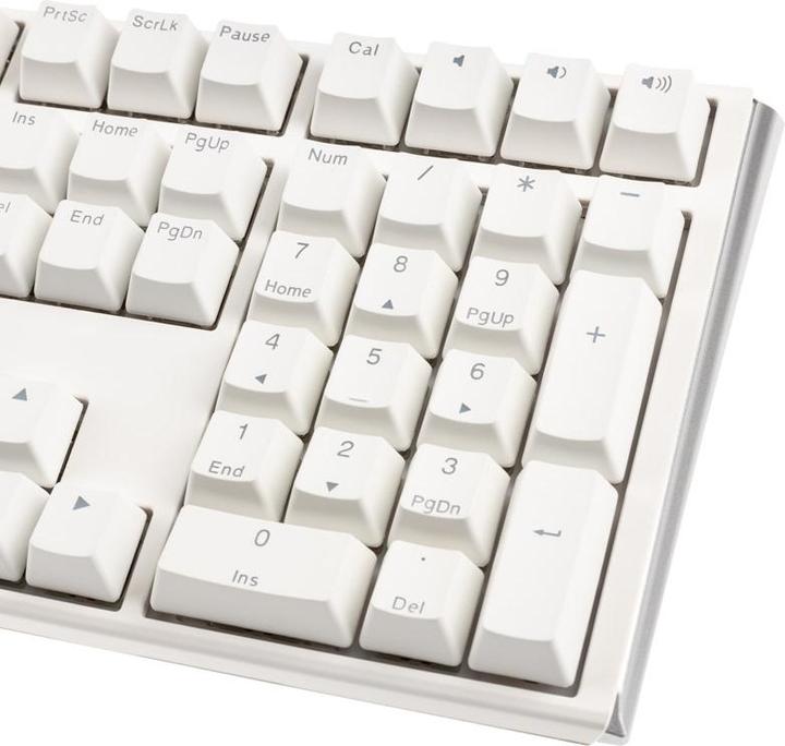 Image du produit Ducky One 3 Classic Pure White Clavier de jeu, RGB LED - MX-Red (US) (US, Filaire)