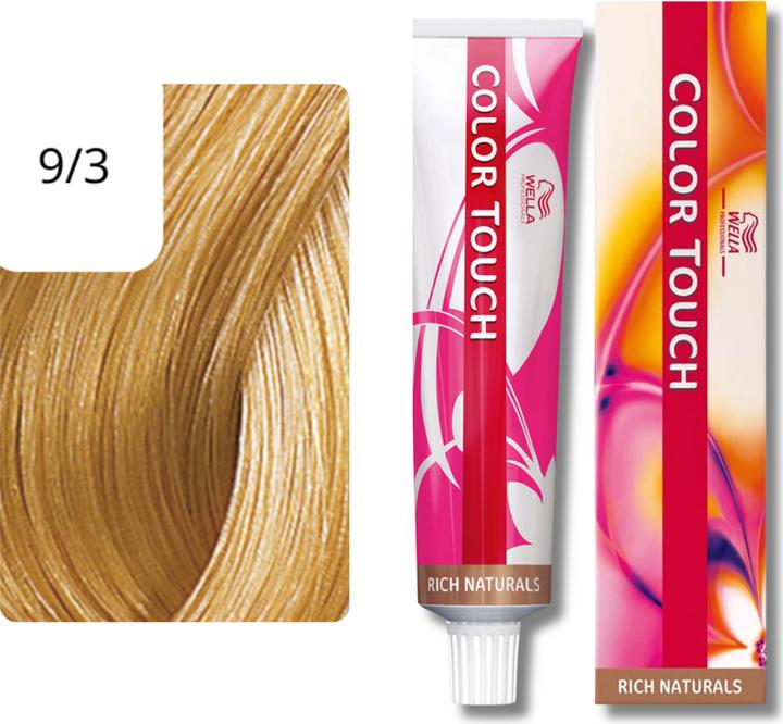 Immagine prodotto Wella Color Touch Rich Naturals (9/3 biondo chiaro oro)