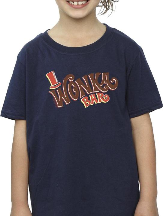 Image du produit Willy Wonka & the Chocolate Factory - T-shirt BAR LOGO - Fille (104)