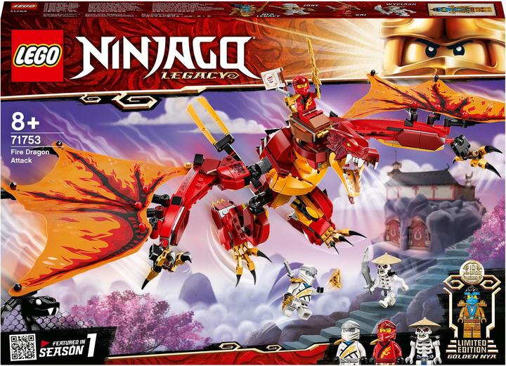 Image du produit LEGO L'attaque du dragon de feu (71753, LEGO Ninjago)