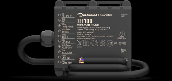 Image du produit Teltonika Tracker SAS - TFT100 - Interface CAN - E-Forklikt Tracker Plus - GSM/GNSS