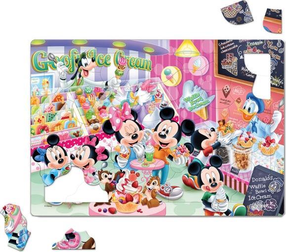 Image du produit Disney Mickey & Friends - Puzzle pour enfants "Trouvez-le chez le marchand de glaces"!