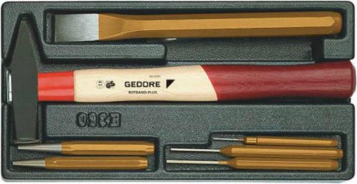 Produktbild Gedore 1500 ES-350 Meissel-Sortiment in 1/3 ES-Modul