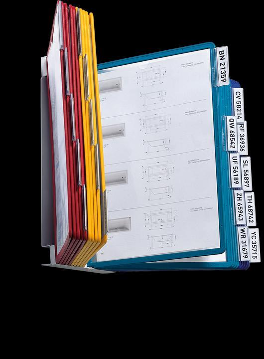 Durable Wand-Sichttafeln VARIO MAGNET 20 Seiten