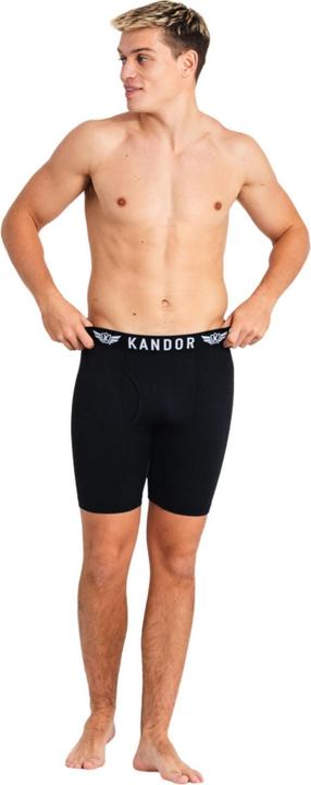 Actual product image Kandor Mens Bambuso Boxer Shorts (Pack of 3) (S, pack of 3)