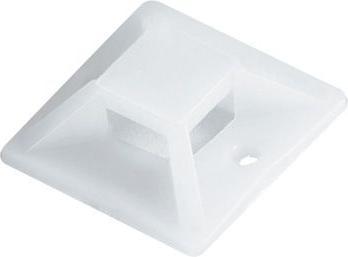 Immagine prodotto Tecline Base di fissaggio per fascette di cablaggio fino a 4,5 mm di larghezza, PU 100 pezzi Base (Anelli di fissaggio, 3.90 mm, 100 pz.)