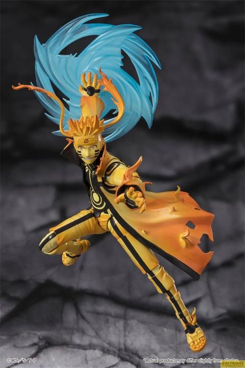 Image du produit Bandai Naruto figurine S.H. Figuarts Naruto Uzumaki (Kurama Link Mode) - Courageous Strength That Binds - 1