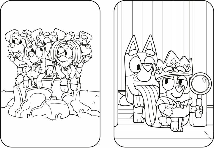Immagine prodotto BLUEY - Giochi e divertimento - Un libro da colorare