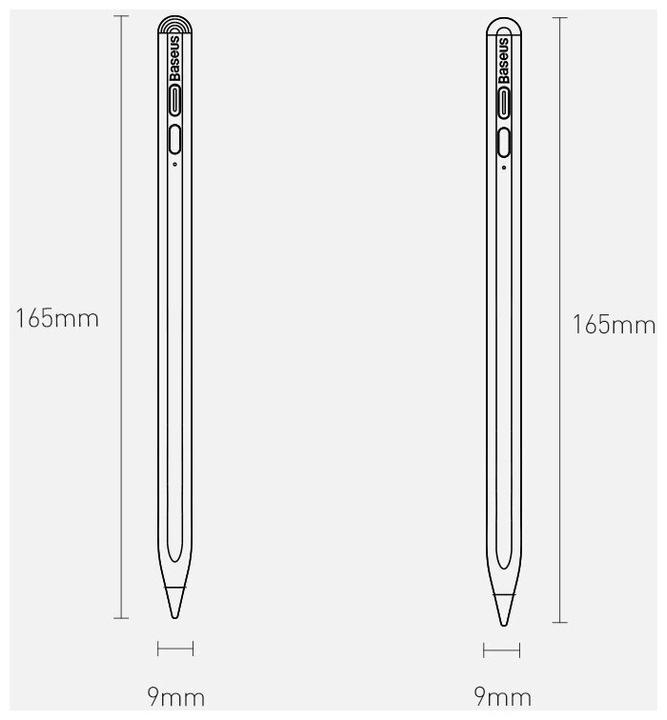 Produktbild Baseus Smooth Writing Stylus with LED Indicators (Active+Passive) White