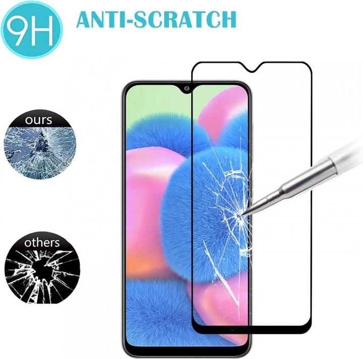 Image du produit Screenguard Samsung Galaxy A30s Full Screen Protective Glass 2.5D 9H (1 pièce(s), Samsung Galaxy A30s)