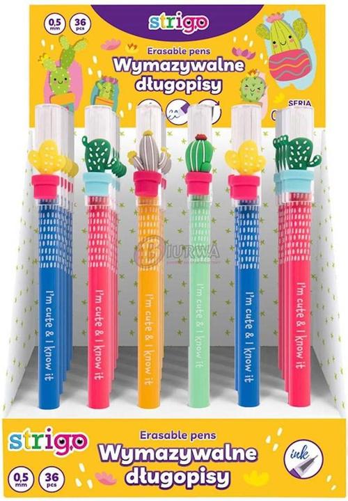 Produktbild Stigo Bike Kaktus (36 vnt.) (Blau, Gelb, Rosa, Grün, 36 x)