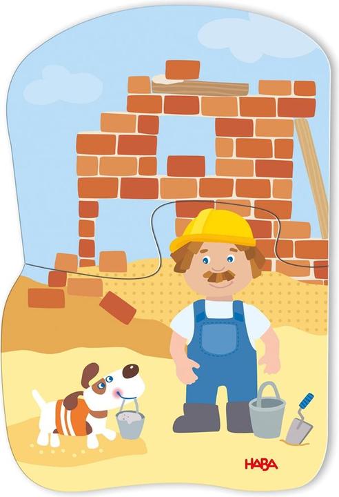 Produktbild Magni HABA 6 erste Puzzles Baustelle (18 Teile)