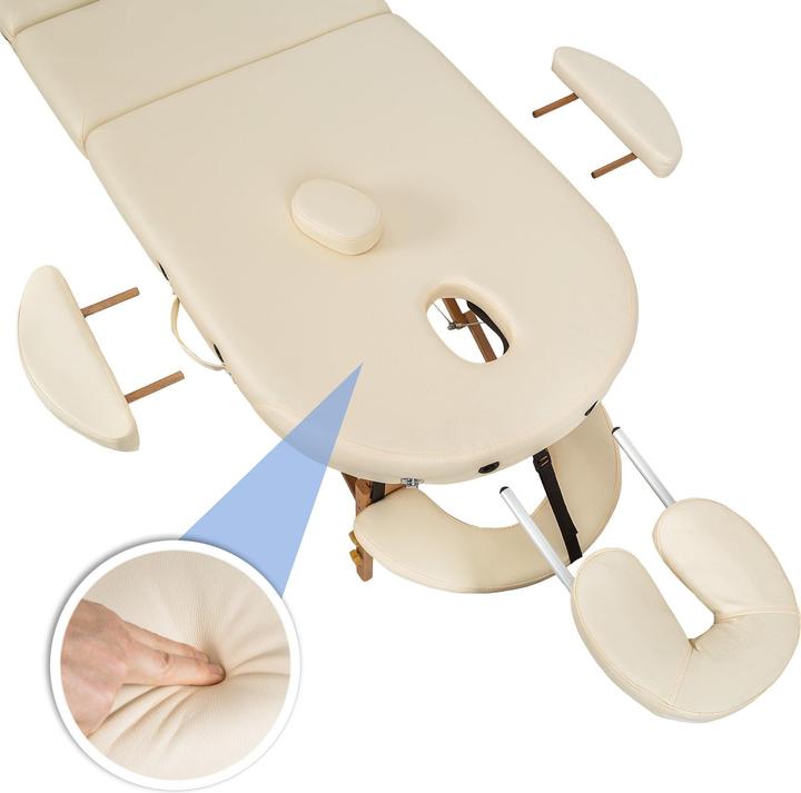 Produktbild tectake Massageliege oval