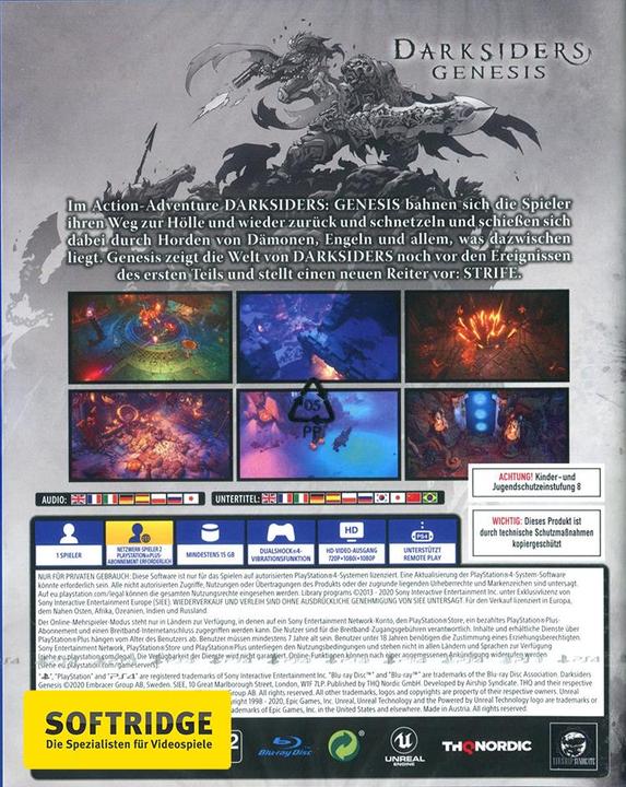 Immagine prodotto THQ La genesi di Darksider (PS4, Multilingue)