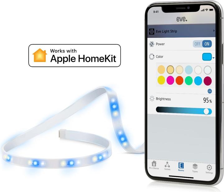 Produktbild Eve Light Strip (Mehrfarbig, 200 cm, Indoor)