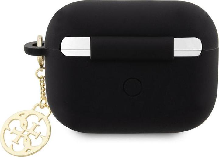 Produktbild Guess 4G Charms Silicone Case für Apple Airpods Pro 2 - black (Kopfhörer Hülle)