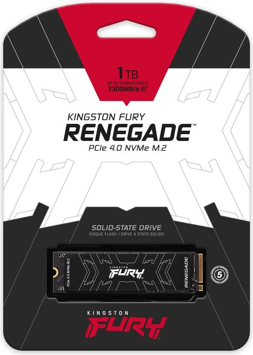Immagine prodotto Kingston FURY Renegade (1000 GB, M.2 2280)