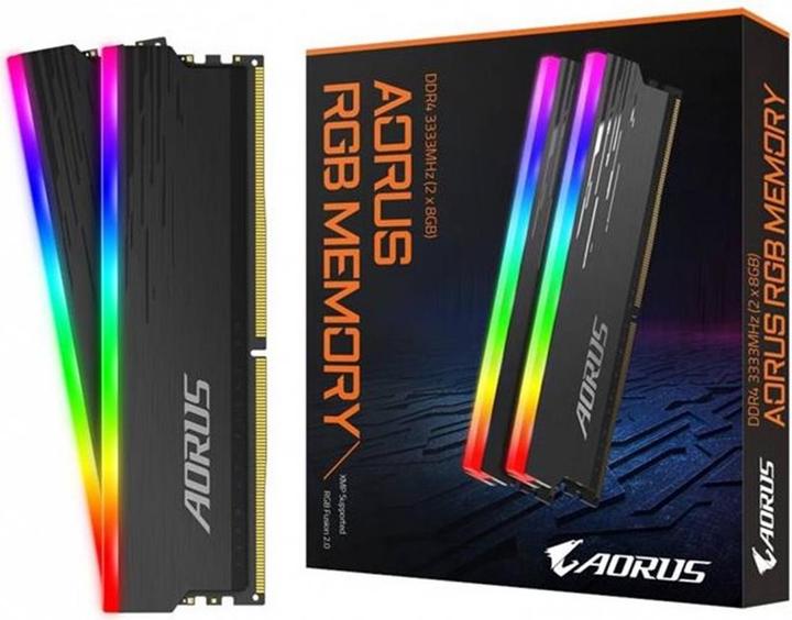 Immagine prodotto Gigabyte Aorus RGB (2 x 8GB, 3333 MHz, DDR4-RAM, DIMM)