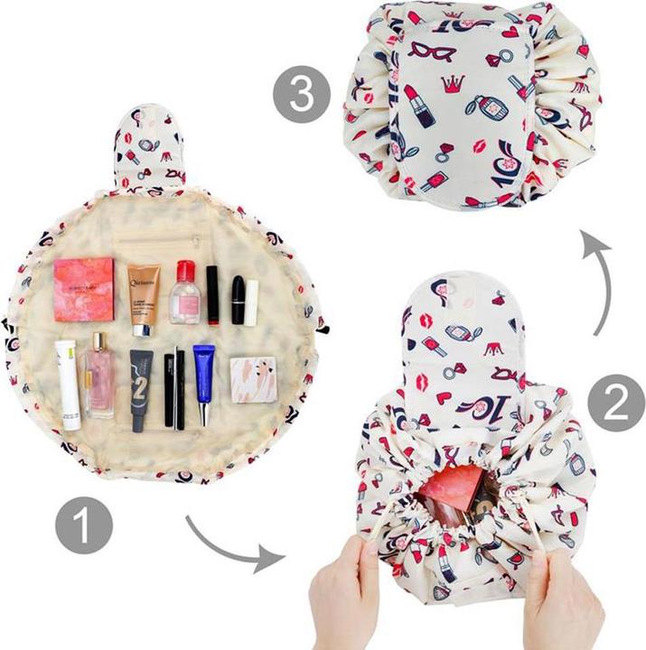 Image du produit Intirilife Trousse de toilette en CREME GIRLY MOTIV
