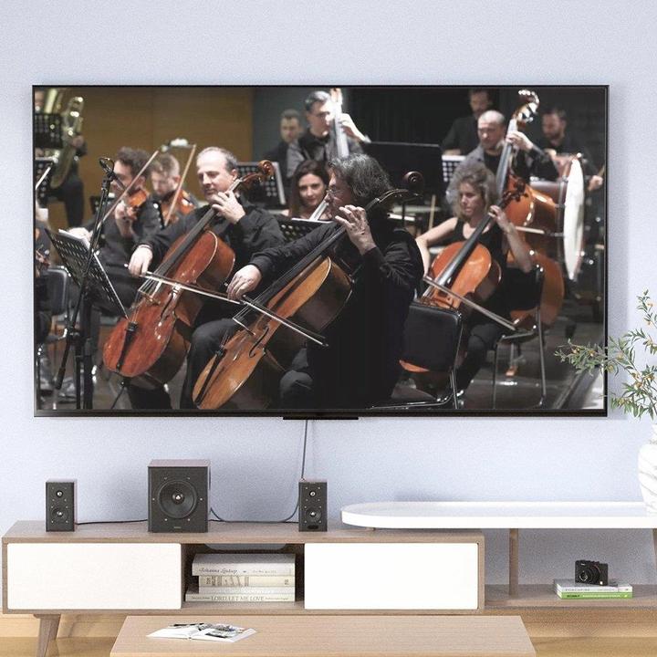 Actual product image Wozinsky cable HDMI 2.1 8K 60 Hz 48 Gbps / 4K 120 Hz / 2K 144 Hz 1 m Silver (WHDMI-10) (1 m, HDMI)