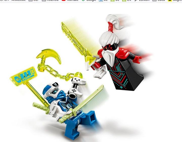 Produktbild LEGO Jays Cyber-Drache (71711, LEGO Ninjago)