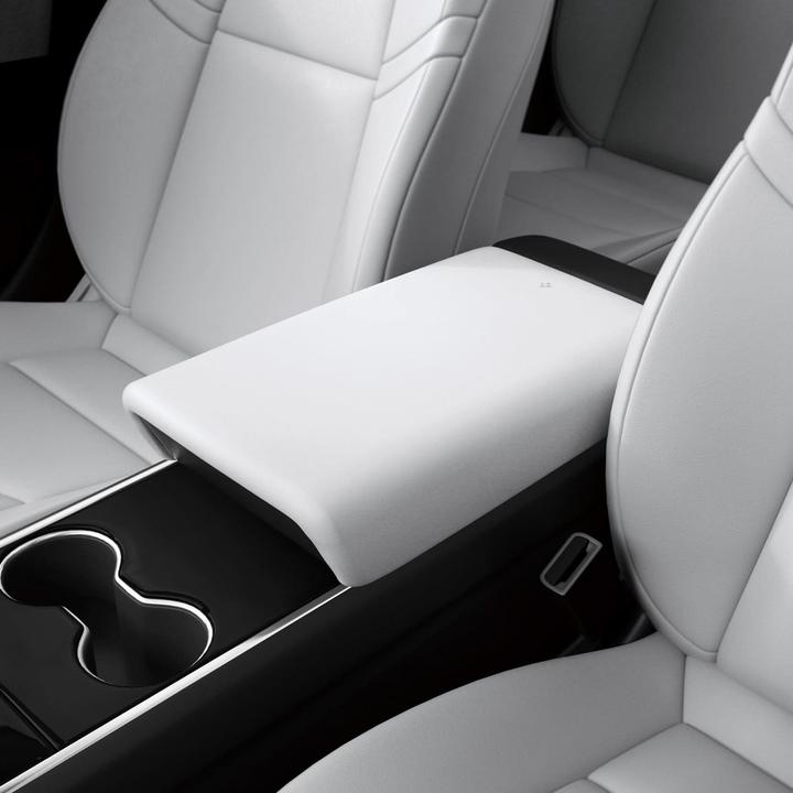 Actual product image Spigen Tesla Armrest Cushion white - Tesla Model Y/3