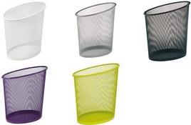 Produktbild Alba Papierkorb MESHCORB P, aus Drahtmetall, 18L, pflaume Elegant und robust, passt dieser Mesh 18L Pa... (18 l)