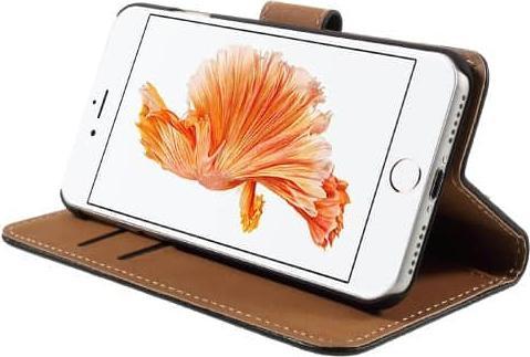 Immagine prodotto Ueli Express iPhone SE / 8 / 7 custodia a libro Custodia in vera pelle con slot per carte di credito nero (Apple iPhone 7, Apple iPhone 8, Apple iPhone SE (seconda generazione), Apple iPhone SE (terza generazione))
