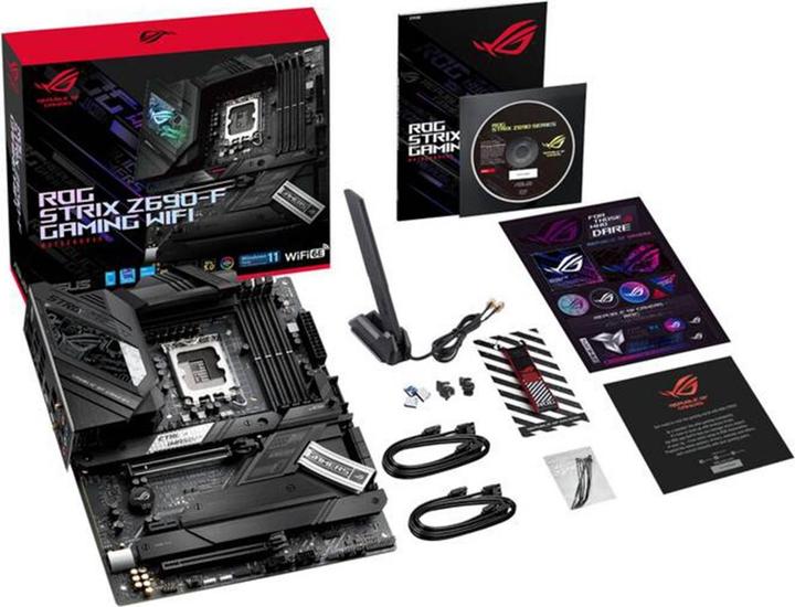 Produktbild ASUS ROG Strix Z690-F Gaming Wifi (LGA 1700, Intel Z690 (DDR5), ATX)