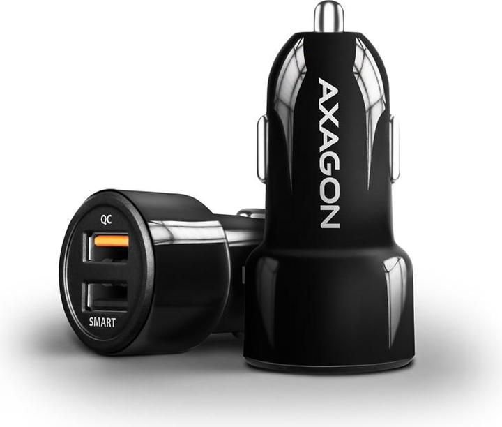 Immagine prodotto Axagon PWC-QC5 - auto - accendisigari - 12 V - nero