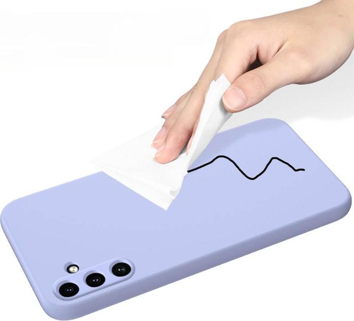 Immagine prodotto Cover-Discount Galaxy A55 - Coperchio in silicone viola (Samsung Galaxy A55)