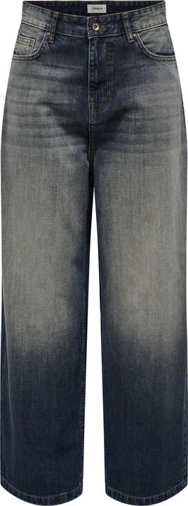Only ONLDEMI Mittlere Taille Weiter Beinschnitt Jeans Jeans mit weitem Bein