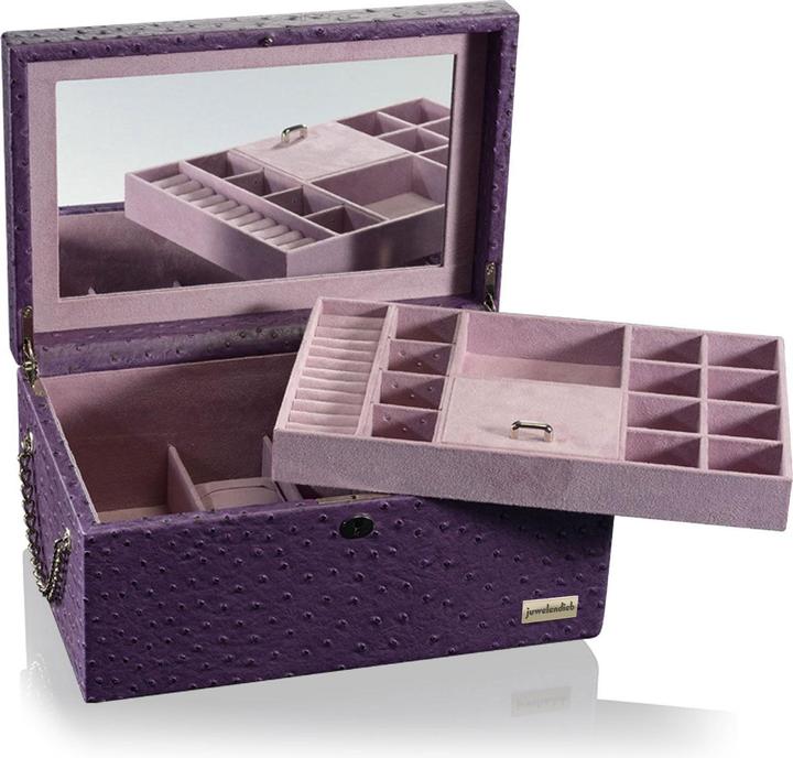 Produktbild Juwelendieb Schmuckschatulle Sophie - Violett