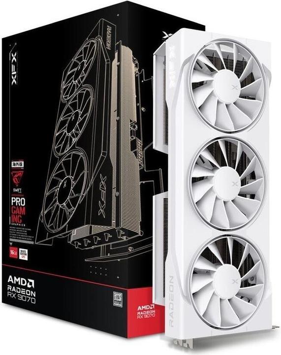 Actual product image XFX Swift Radeon RX 9070 OC White Triple Fan Gaming Edition (16 GB)