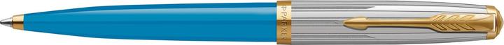 Produktbild Parker Pen Kugelschreiber 51 Premium Turquoise G.C. M (Türkis, 1 x)