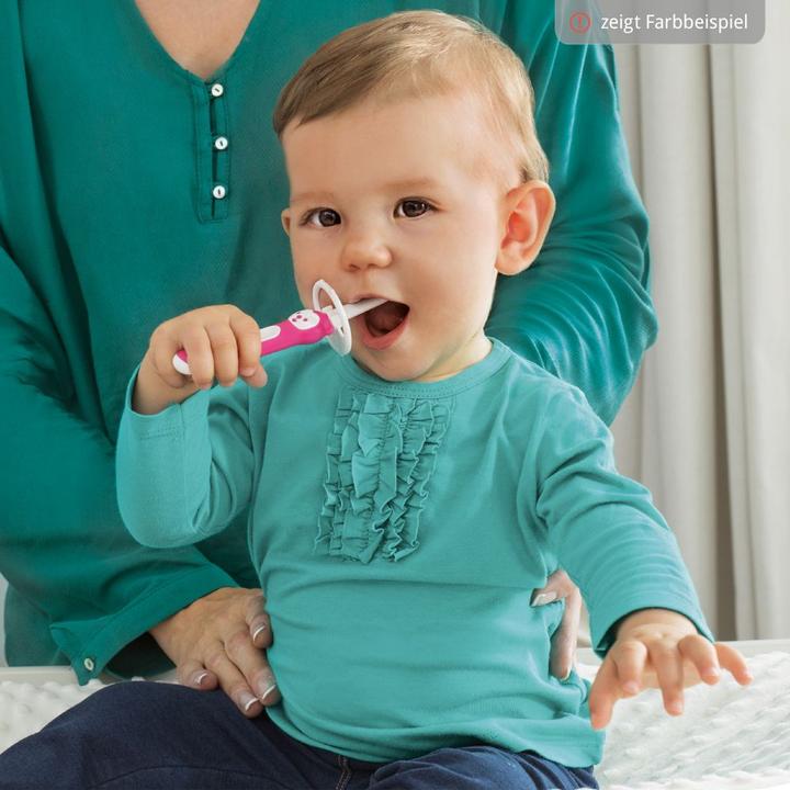 Produktbild MAM Learn to Brush Set 5+ Mon., rosa (Weich, 1 x)