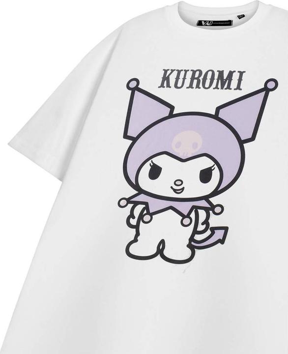 Immagine prodotto Hello Kitty Maglietta Kuromi Pastello Maniche Corte Donna (L)